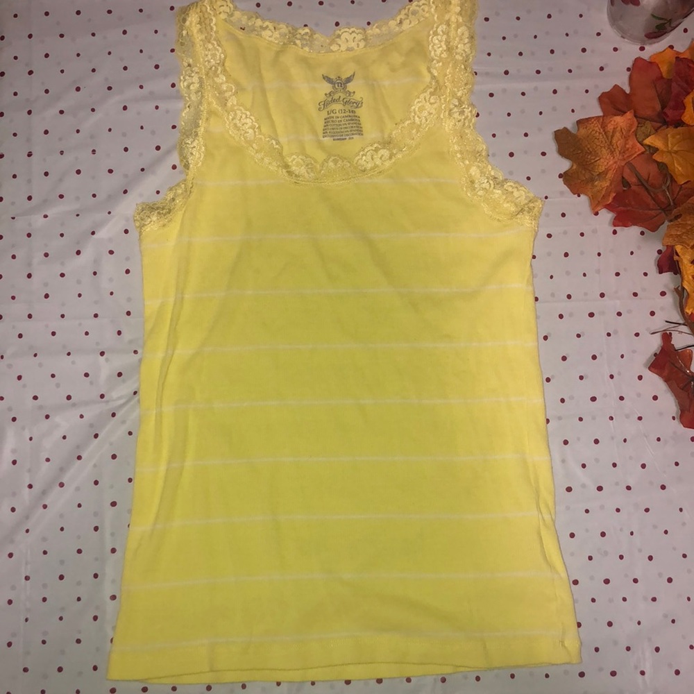 faded glory lace tank